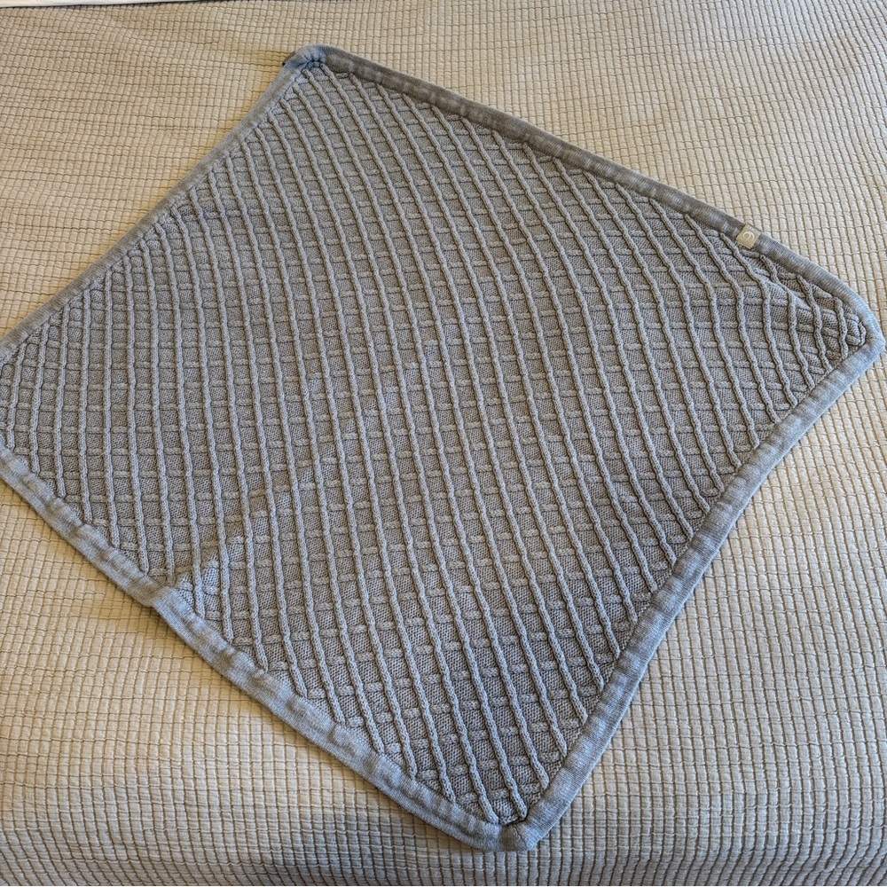 Stokke Cable Knit Stroller Blanket - Grey - Unisex